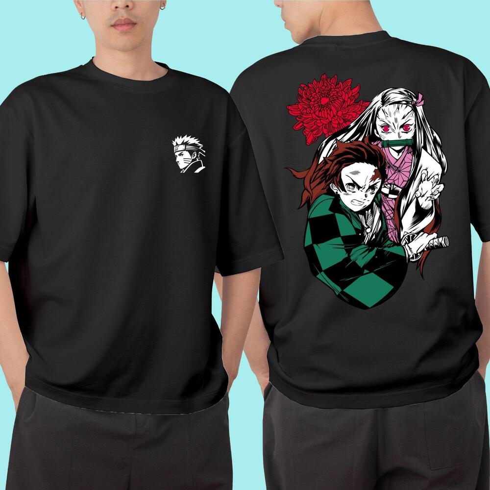 Nezuko Kamado Oversize Tshirt 2 Sided
